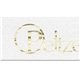 Bridal Satin Ribbon 7/8 w / Foil Print