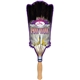 Broom Feather Sandwiched Hand Fan - Paper Products
