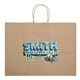 Brown Kraft 100 Recycled Eco Shopper Vogue - 4- Color Heat Transfer