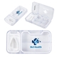 Cache 4- Compartment Pill Box with Tablet Cutter
