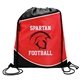 Campus Pack - 210D Drawstring with Zipper Pocket