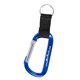 Carabiner w / Strap and Split Ring