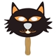 cat hand fan - paper products