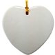 Heart Shaped Ceramic Ornaments