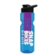champion - 28 oz transparent bottle with drink thru lid and large infuser