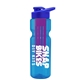 champion - 28 oz transparent bottle with drink thru lid and large infuser