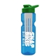 champion - 28 oz transparent bottle with drink thru lid and large infuser