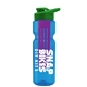 champion - 28 oz transparent bottle with drink thru lid and large infuser