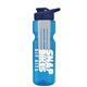 champion - 28 oz transparent bottle with drink thru lid and large infuser