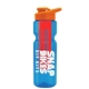 champion - 28 oz transparent bottle with drink thru lid and large infuser