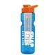 champion - 28 oz transparent bottle with drink thru lid and large infuser
