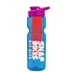 champion - 28 oz transparent bottle with drink thru lid and large infuser