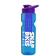 champion - 28 oz transparent bottle with drink thru lid and large infuser