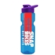 champion - 28 oz transparent bottle with drink thru lid and large infuser