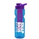 champion - 28 oz transparent bottle with drink thru lid and large infuser