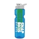 champion - 28 oz transparent bottle with drink thru lid and large infuser