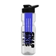 champion - 28 oz transparent bottle with drink thru lid and large infuser