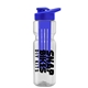 champion - 28 oz transparent bottle with drink thru lid and large infuser