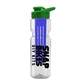 champion - 28 oz transparent bottle with drink thru lid and large infuser