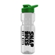 champion - 28 oz transparent bottle with drink thru lid and large infuser