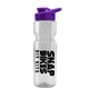 champion - 28 oz transparent bottle with drink thru lid and large infuser