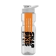 champion - 28 oz transparent bottle with drink thru lid and large infuser