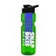 champion - 28 oz transparent bottle with drink thru lid and large infuser
