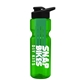 champion - 28 oz transparent bottle with drink thru lid and large infuser