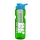 champion - 28 oz transparent bottle with drink thru lid and large infuser