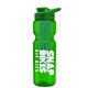 champion - 28 oz transparent bottle with drink thru lid and large infuser