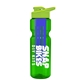champion - 28 oz transparent bottle with drink thru lid and large infuser