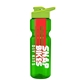champion - 28 oz transparent bottle with drink thru lid and large infuser