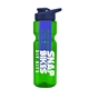 champion - 28 oz transparent bottle with drink thru lid and large infuser