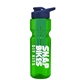champion - 28 oz transparent bottle with drink thru lid and large infuser