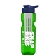 champion - 28 oz transparent bottle with drink thru lid and large infuser