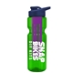 champion - 28 oz transparent bottle with drink thru lid and large infuser