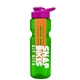 champion - 28 oz transparent bottle with drink thru lid and large infuser