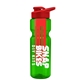 champion - 28 oz transparent bottle with drink thru lid and large infuser