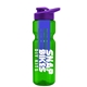 champion - 28 oz transparent bottle with drink thru lid and large infuser