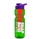 champion - 28 oz transparent bottle with drink thru lid and large infuser