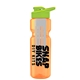 champion - 28 oz transparent bottle with drink thru lid and large infuser