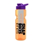 champion - 28 oz transparent bottle with drink thru lid and large infuser