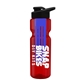 champion - 28 oz transparent bottle with drink thru lid and large infuser
