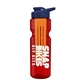 champion - 28 oz transparent bottle with drink thru lid and large infuser