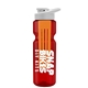 champion - 28 oz transparent bottle with drink thru lid and large infuser