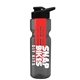 champion - 28 oz transparent bottle with drink thru lid and large infuser