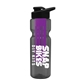 champion - 28 oz transparent bottle with drink thru lid and large infuser