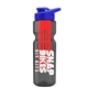 champion - 28 oz transparent bottle with drink thru lid and large infuser