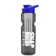 champion - 28 oz transparent bottle with drink thru lid and large infuser