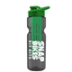 champion - 28 oz transparent bottle with drink thru lid and large infuser